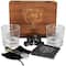 The Memory Company NFL Boxed Drinkware Set with Coasters